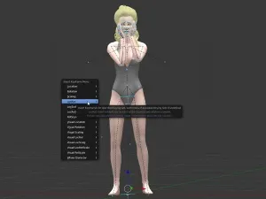 Створення поз для Сімс 3 в blender (CTRL відкриваємо меню File) Створення поз для Сімс 3 в blender