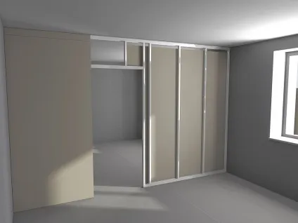 Профіль для перегородки з гіпсокартону який потрібно використовувати, розміри каркаса, конструкція (профіль) Профіль для перегородки з гіпсокартону який потрібно використовувати, розміри каркаса, конструкція
