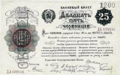 Публікація історія рубля