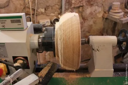 Процес виготовлення дубової миски - ярмарок майстрів - ручна робота, handmade (посуд) Процес виготовлення дубової миски - ярмарок майстрів - ручна робота, handmade