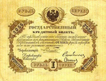 Публікація історія рубля