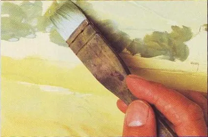 Різні техніки малювання гуашшю, лінтеум (гуашшю) Різні техніки малювання гуашшю, лінтеум