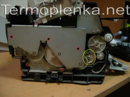 Розбирання hp laserjet 1100, заміна термпоплёнкі (термоплівки) Розбирання hp laserjet 1100, заміна термпоплёнкі
