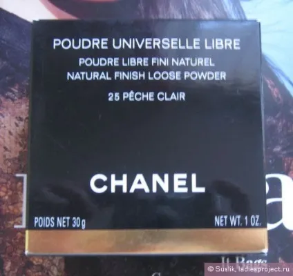 Розсипчаста пудра натуральний макіяж poudre universelle libre (відтінок № 25 peche clair) від chanel (люкс) Розсипчаста пудра натуральний макіяж poudre universelle libre (відтінок № 25 peche clair) від chanel
