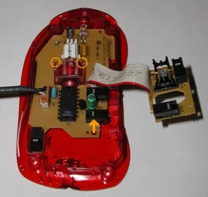 Розбираємо миша microsoft intellimouse explorer