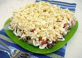 Рецепт фаршировані крабові палички сиром і помідором (крабові) Рецепт фаршировані крабові палички сиром і помідором