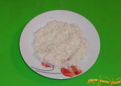 Рецепт салату з креветками, яйцем, огірком, рисом і кукурудзою (салату) Рецепт салату з креветками, яйцем, огірком, рисом і кукурудзою