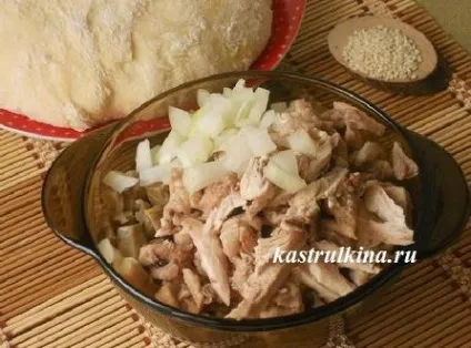 Рецепт хачапурі з куркою і грибами (рецепти з грибами) Рецепт хачапурі з куркою і грибами