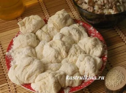 Рецепт хачапурі з куркою і грибами (рецепти з м'яса) Рецепт хачапурі з куркою і грибами