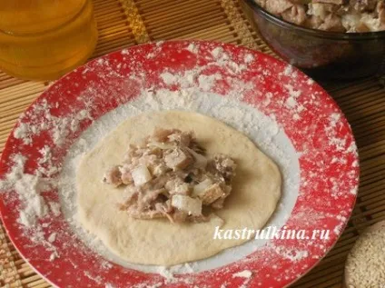 Рецепт хачапурі з куркою і грибами (рецепти з м'яса) Рецепт хачапурі з куркою і грибами