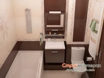 Ремонт суміщеного санвузла - фото, варіанти оформлення ванної (ремонт) Ремонт суміщеного санвузла - фото, варіанти оформлення ванної