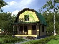 Садові будиночки з бруса під ключ - швидко і недорого (будиночки) Садові будиночки з бруса під ключ - швидко і недорого