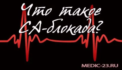 Са-блокада причини, типи та ступеня