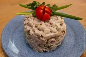 салат загадка