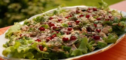 Салат грузинський з куркою (куркою) Салат грузинський з куркою