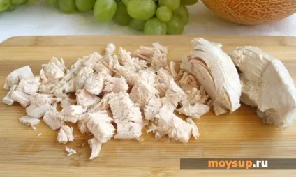 Салат з курки, грибів і яєць «осінній» (куркою грибами яйцями) Салат з курки, грибів і яєць «осінній»