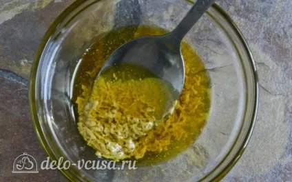 Салат з креветками, кукурудзою і яйцем рецепт з фото - покрокове приготування
