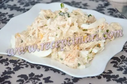 Салати з куркою - рецепти на (рецепти) Салати з куркою - рецепти на