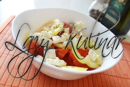 Салат з помідорами і сиром фета, кулінарні рецепти з фото (помідорами) Салат з помідорами і сиром фета, кулінарні рецепти з фото
