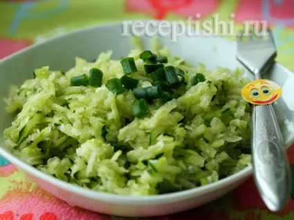 Салат із зеленої редьки з огірком, кулінарні рецепти з фото (редьки) Салат із зеленої редьки з огірком, кулінарні рецепти з фото