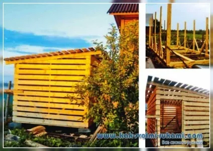 Сарай на дачі своїми руками (фото), своїми руками - як зробити самому (сарай) Сарай на дачі своїми руками (фото), своїми руками - як зробити самому