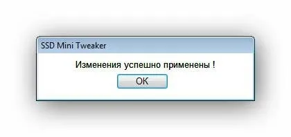 Ssd mini tweaker - швидке налаштування системи під використання ssd-диска (tweaker) Ssd mini tweaker - швидке налаштування системи під використання ssd-диска