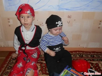 Степану 4 роки, або піратська вечірка - день народження та інші дитячі свята - країна мам (4 роки) Степану 4 роки, або піратська вечірка - день народження та інші дитячі свята - країна мам