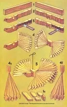 Щепним птах щастя, рукомесло (колеться всіх напрямках) Щепним птах щастя, рукомесло