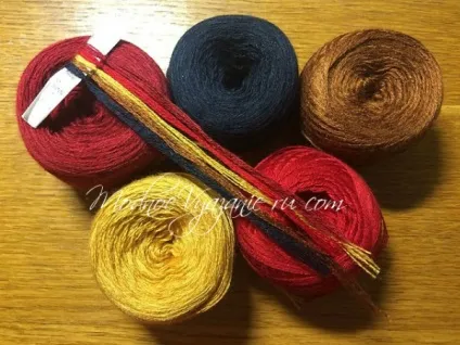 Шарф fox paws візерунком лисячі лапки без протяжок - modnoe vyazanie
