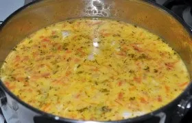 Сирний курячий суп з помідорами - покроковий рецепт з фото (кулінарні рецепти) Сирний курячий суп з помідорами - покроковий рецепт з фото