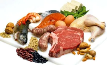 Вміст білка в продуктах