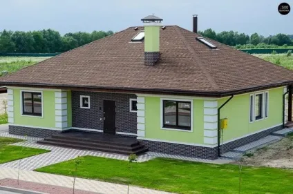 Поради як вибрати колір фарби для фасаду будинку