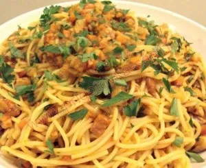 Спагеті з куркою в мультиварці, приготуй-ка сам! (Спагетті з куркою в мультиварці) Спагеті з куркою в мультиварці, приготуй-ка сам!