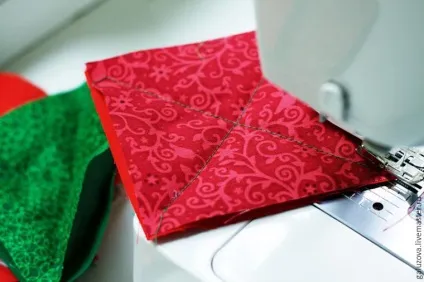 Створюємо клаптевий плед «новорічний» в техніці rag quilt - ярмарок майстрів - ручна робота, handmade