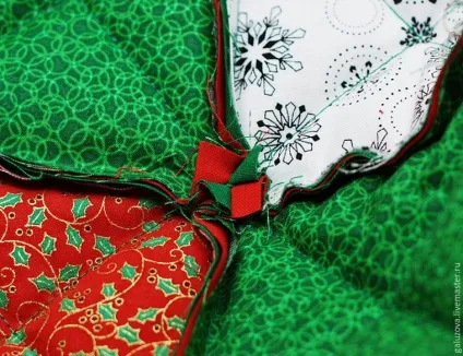 Створюємо клаптевий плед «новорічний» в техніці rag quilt - ярмарок майстрів - ручна робота, handmade