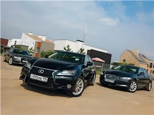 Порівняльний тест audi a6, lexus gs, jaguar xf - чужий дух