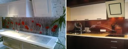 Стінові панелі для кухні скло фото, з фотодруком, відгуки, відео (стінові панелі для кухні скло) Стінові панелі для кухні скло фото, з фотодруком, відгуки, відео