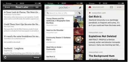 Порівняння instapaper, pocket і readability, огляди, новини (програма) Порівняння instapaper, pocket і readability, огляди, новини