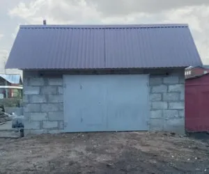 Будівництво гаража з піноблоків (гаража) Будівництво гаража з піноблоків