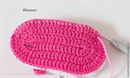 Стильні пінетки від кутюр) для малятка - ярмарок майстрів - ручна робота, handmade (петля якої вив'язувати скругление) Стильні пінетки від кутюр) для малятка - ярмарок майстрів - ручна робота, handmade