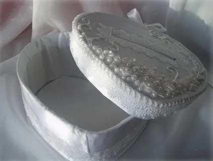 Скринька для грошей на весілля своїми руками