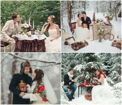 Весільна фотосесія в лісі, ідеї і аксесуари для зйомки влітку і взимку (зйомки) Весільна фотосесія в лісі, ідеї і аксесуари для зйомки влітку і взимку