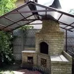 Будуємо своїми руками навіс над мангалом з витяжкою на дачі (дачі) Будуємо своїми руками навіс над мангалом з витяжкою на дачі