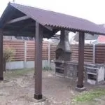 Будуємо своїми руками навіс над мангалом з витяжкою на дачі (своїми) Будуємо своїми руками навіс над мангалом з витяжкою на дачі