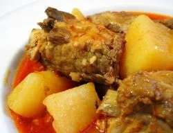 Свинячі реберця з картоплею (реберця) Свинячі реберця з картоплею