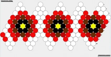 Схеми для обв'язаних намистин 1см (схема) Схеми для обв'язаних намистин 1см
