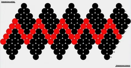 Схеми для обв'язаних намистин 1см (схема) Схеми для обв'язаних намистин 1см