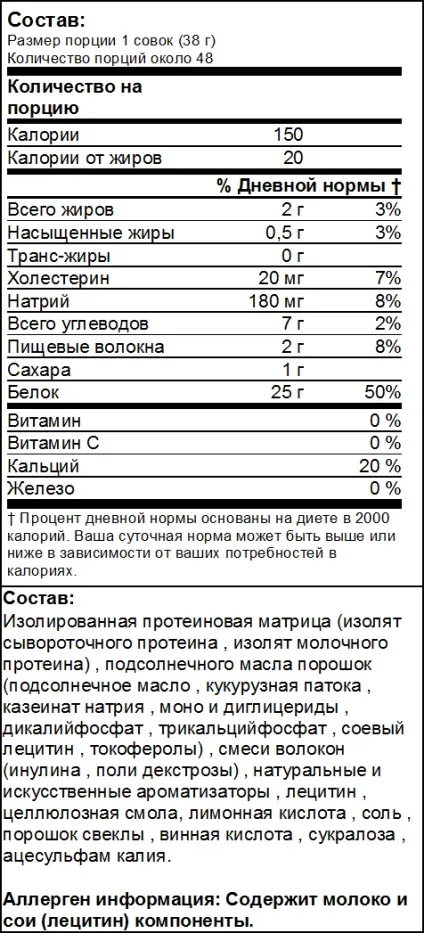 Syntha 6 як приймати, склад і особливості протеїну від bsn