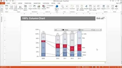 Think-cell як працювати, think-cell для powerpoint