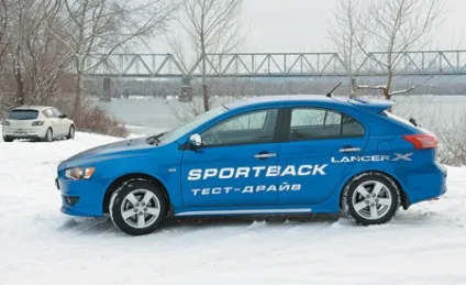 Тест-драйв mitsubishi lancer x sportback (жовтий) Тест-драйв mitsubishi lancer x sportback